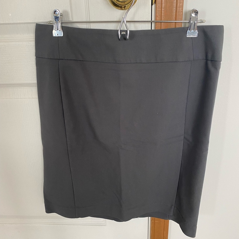 Grey Pencil Skirt